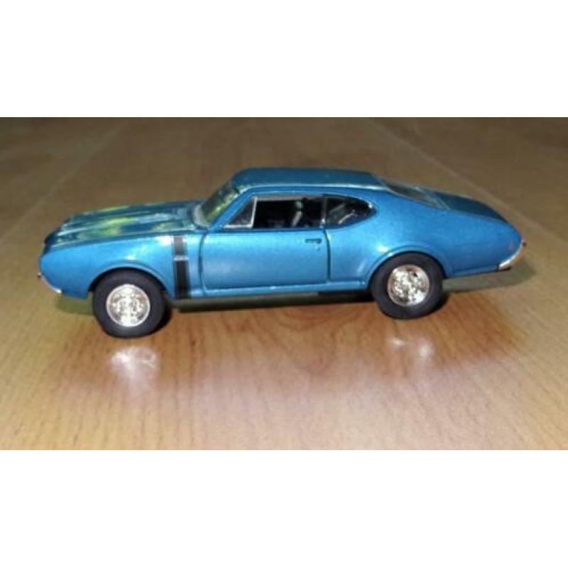 Oldsmobile 442 Welly 1968, blauw.