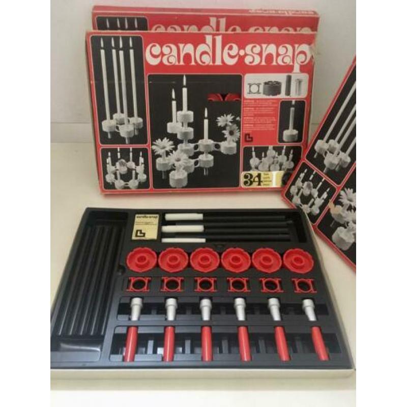 Candle-snap seventies kandelaar vintage retro zelf maken