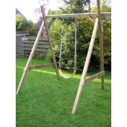 houten T schommel,houten L schommel