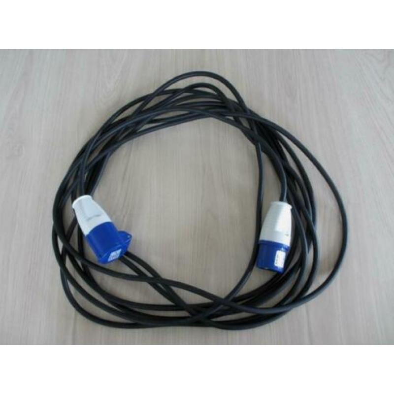 Walstroom kabel neopreen 10 meter nieuw.