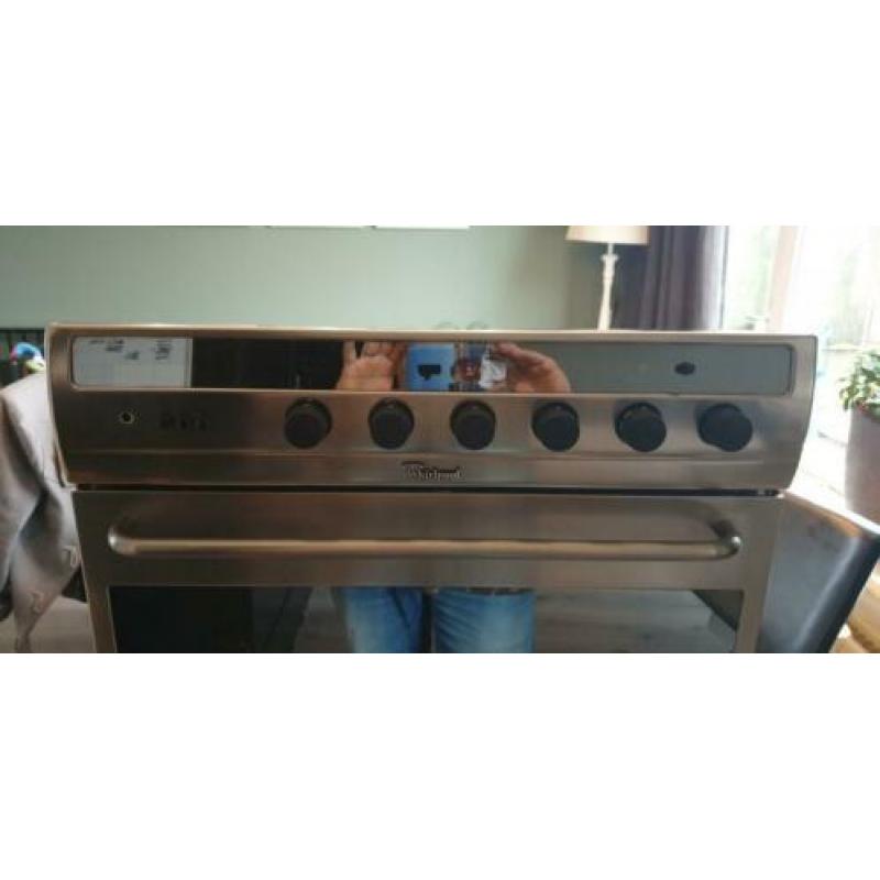 te koop whirlpool oven met gastel