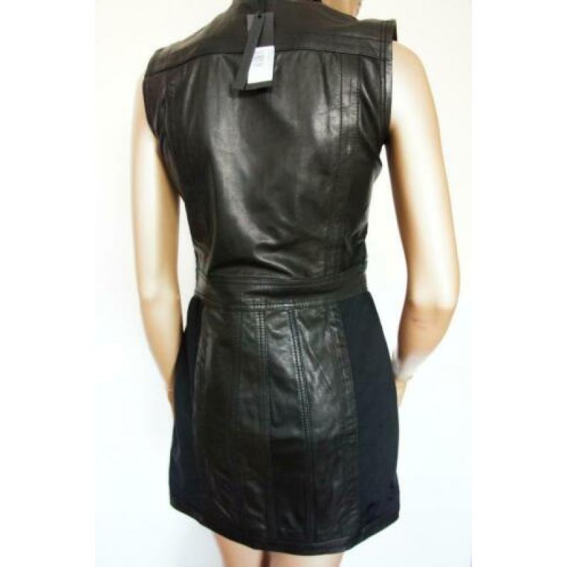 DIESEL leren jurk, maat XS. NIEUW