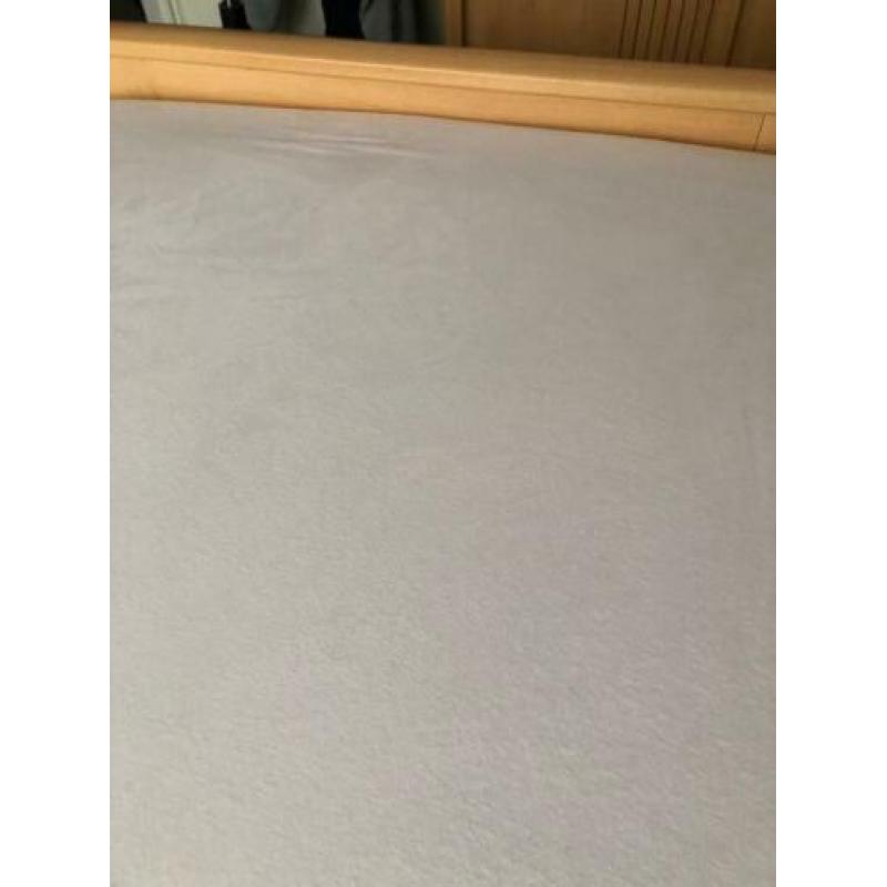 1-persoonsbed 90-200 beuken kleur inclusief matras en bodem