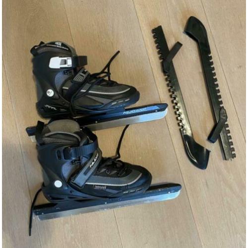 Nijdam semi-soft noren maat 34-37 incl schaatsbeschermers