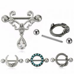 Tepel piercing tepelpiercing ring roestvrij stalen sexy