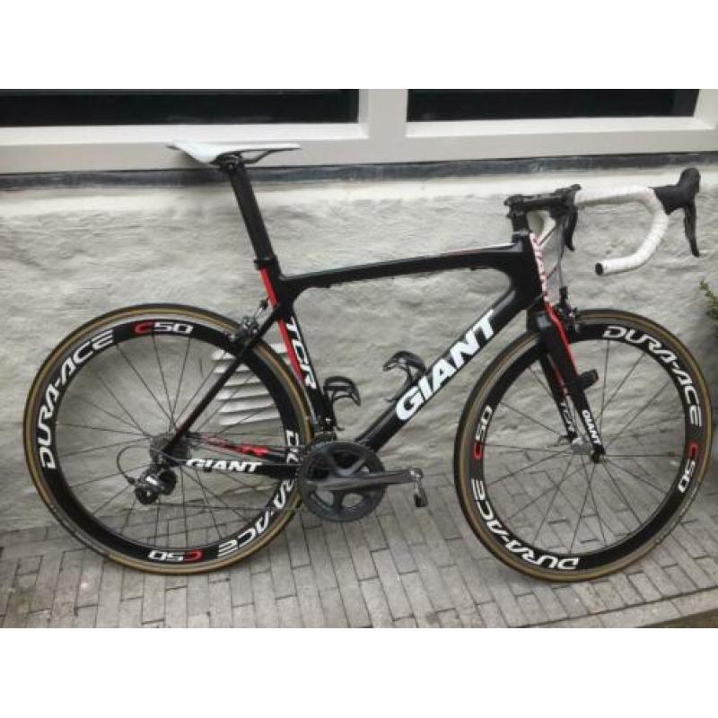 Giant mt 56 dura ace afgemonteerd