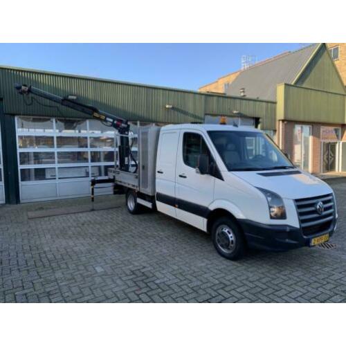 Volkswagen Crafter 50 2.5 TDI DC Hiab 2.2T Laadkraan Airco T