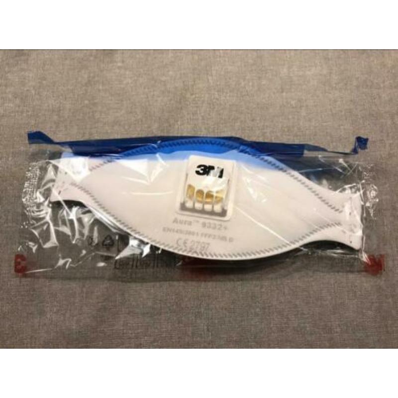3M stofmasker 9332+ FFP3 mondkapjes 10 stuk