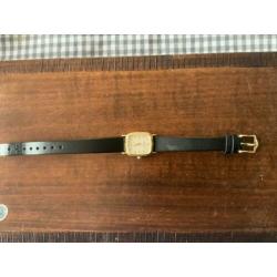 Certina dameshorloge, verguld, swiss made