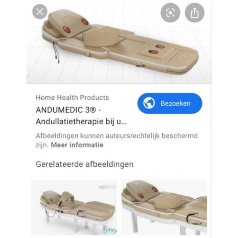 Andumedic 3 massage matras zeer compleet
