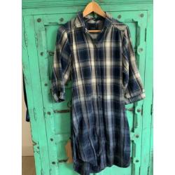 Twin Set Jeans ibiza boho blouse jurk maat S zgan