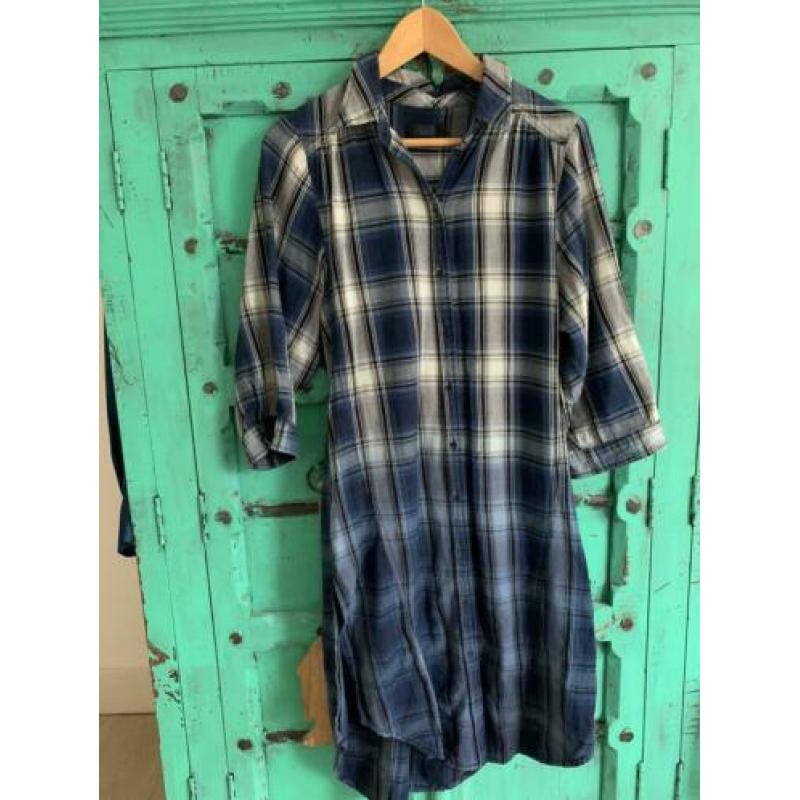 Twin Set Jeans ibiza boho blouse jurk maat S zgan