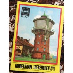KIBRI catalogus (1970/71) modelbaan toebehoren KIBRI catalo