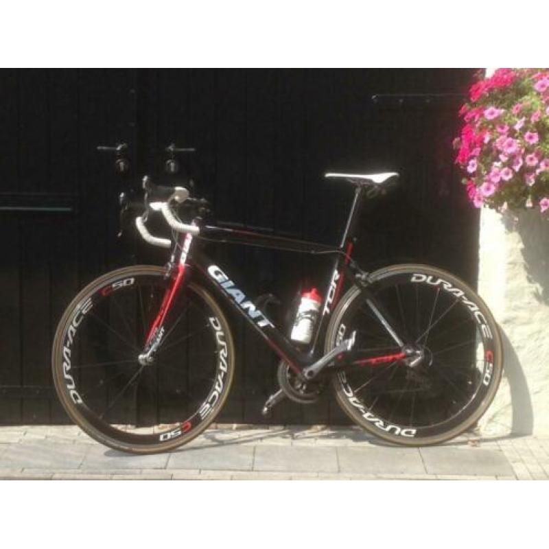 Giant mt 56 dura ace afgemonteerd