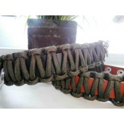Handgemaakte honden halsband