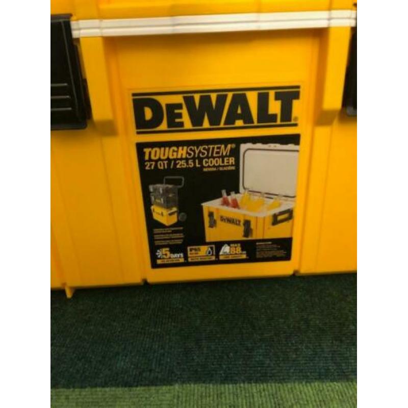 DeWalt gereedschapskoffer en koelbox
