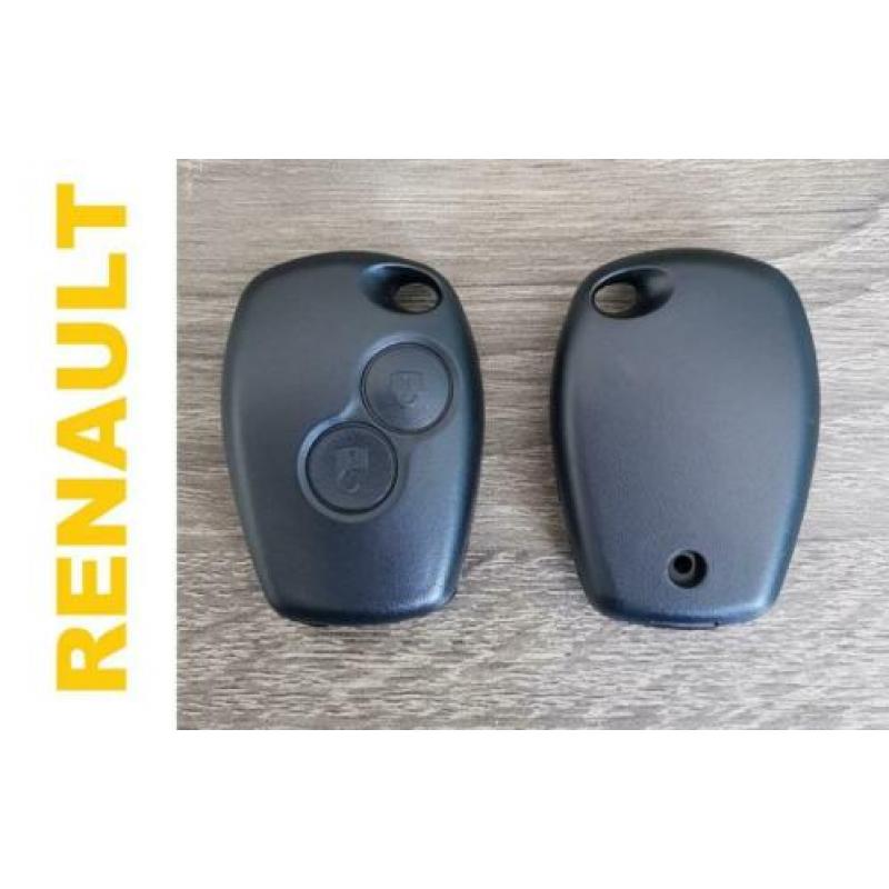 Renault 2 knoppen sleutel Twingo Clio Kangoo Master Traffic