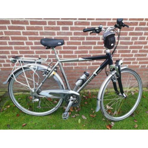 Super nette gazelle fuente goldline herenfiets.