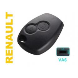 Renault 2 knoppen sleutel Twingo Clio Kangoo Master Traffic