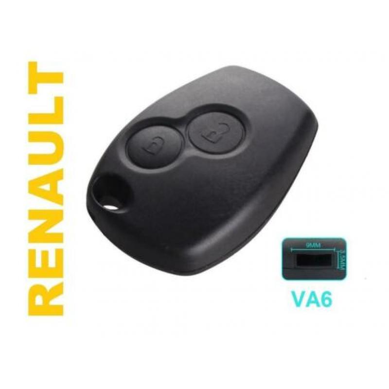 Renault 2 knoppen sleutel Twingo Clio Kangoo Master Traffic