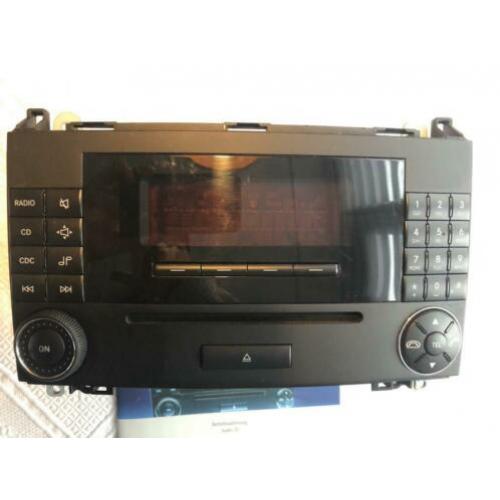 Origineel Mercedes autoradio model MF2550