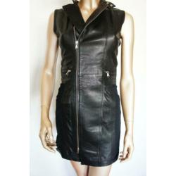 DIESEL leren jurk, maat XS. NIEUW