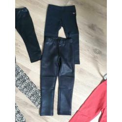 6 broekjes / leggings als nieuw. Maat 98