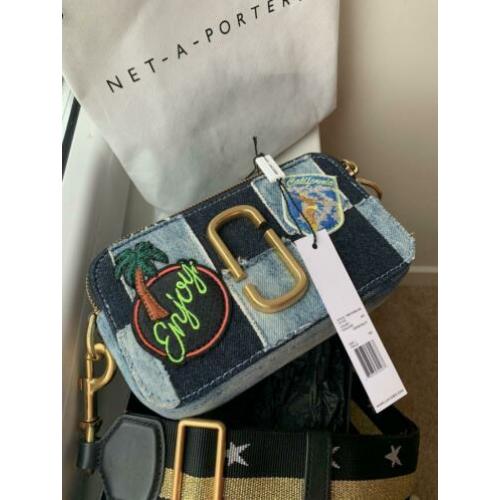 Marc Jacobs snapshot camera tas denim origineel heuptas