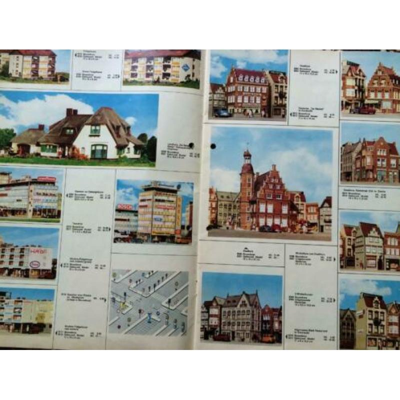 KIBRI catalogus (1970/71) modelbaan toebehoren KIBRI catalo