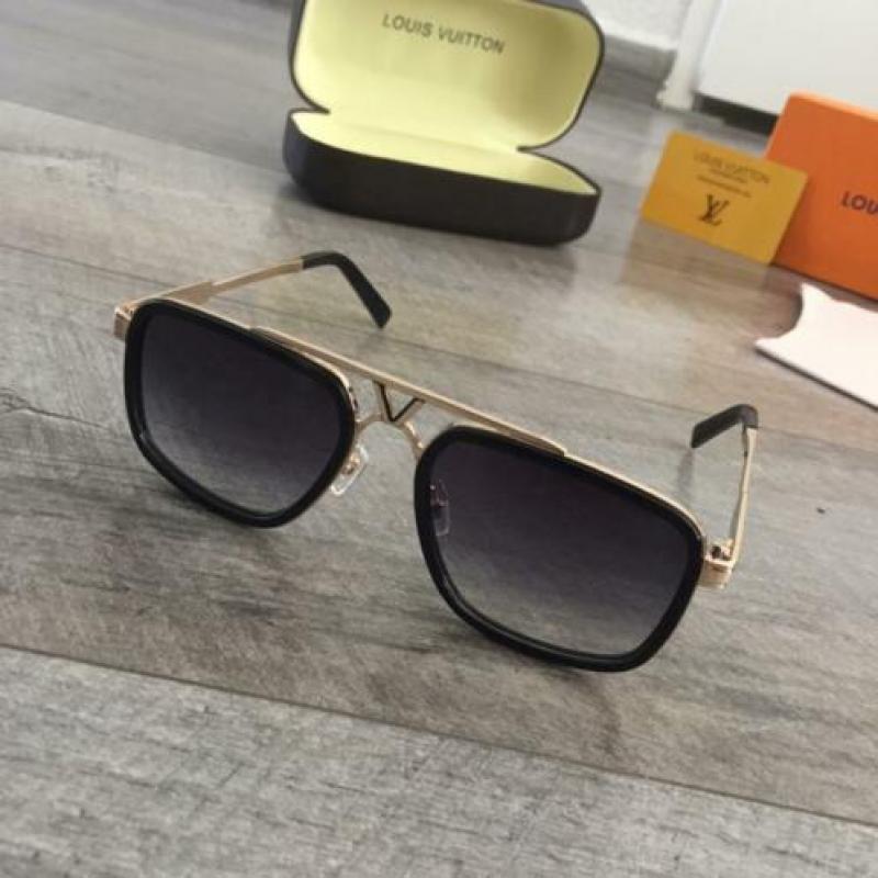 Louis Vuitton District Zonnebril Goud AAA+ Zonnebril BESTE!!