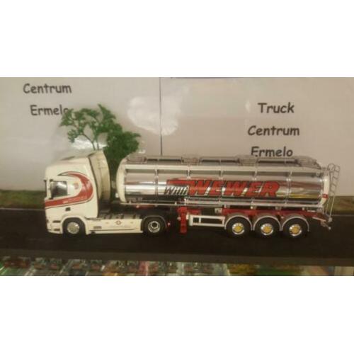 Willi wewer Scania r highlin6 4x2 tank trailer 3as