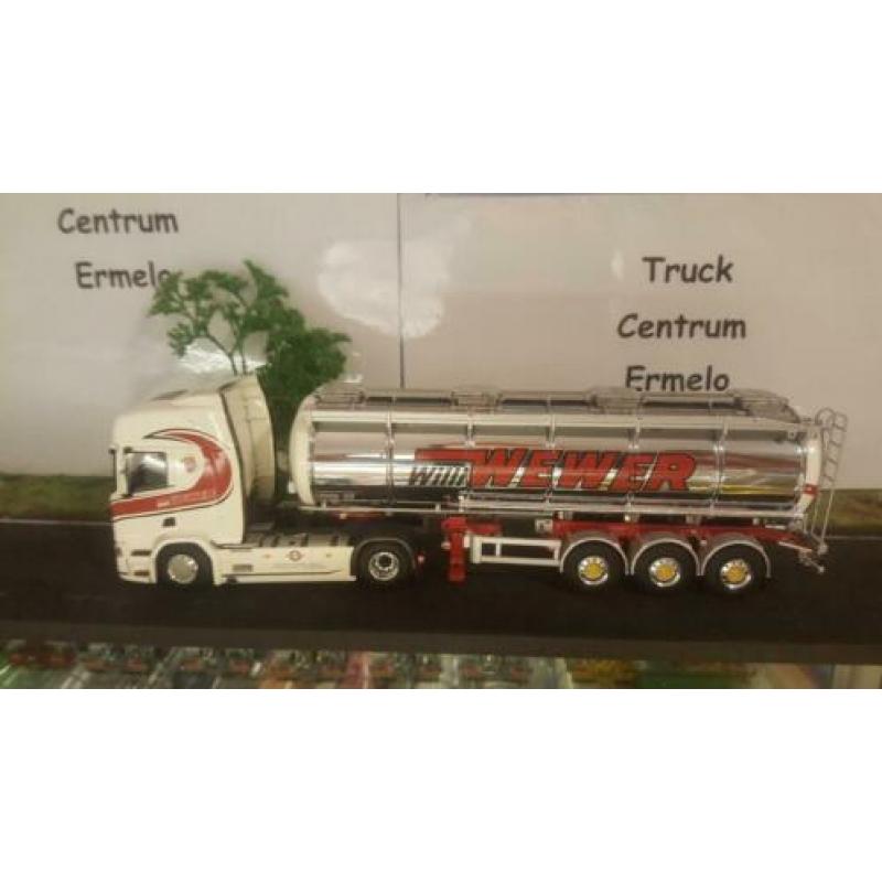 Willi wewer Scania r highlin6 4x2 tank trailer 3as