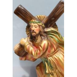 kruis dragende Christ H 40 cm G