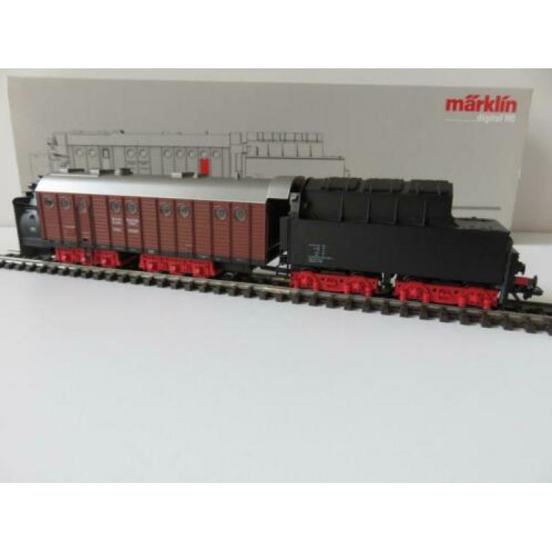 Marklin 49963 Stoomloc sneeuwruimer met geluidseffecten