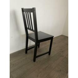 Uitschuifbare eettafel met 4 stoelen Bjursta stefan Ikea