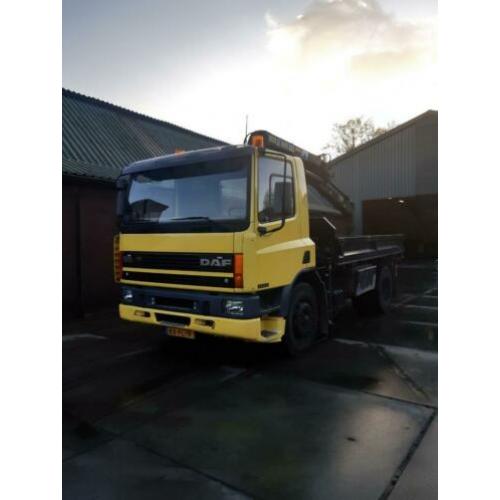 Daf 65 kraan kiep auto