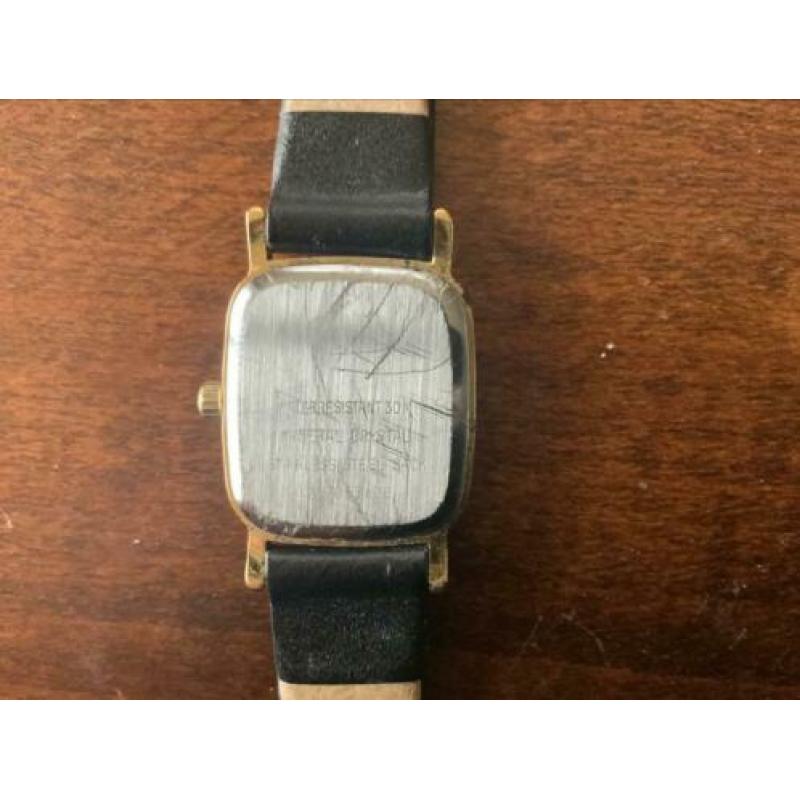 Certina dameshorloge, verguld, swiss made