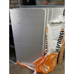 Te koop: PIR isolatie 6 platen 120x60x4