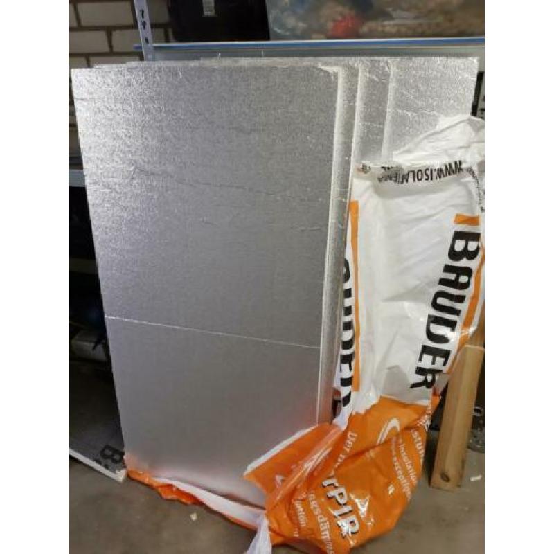 Te koop: PIR isolatie 6 platen 120x60x4