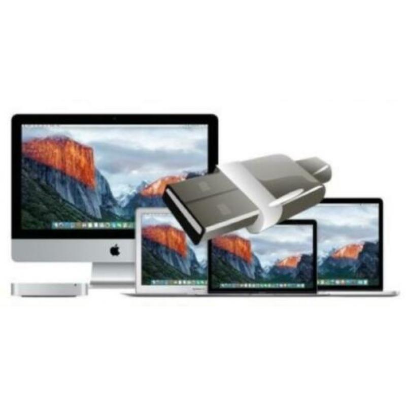 Installeer macOS Sierra 10.12.6 via USB-Stick zonder DVD OSX