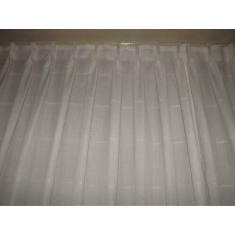 Vitrage 6 / b 2 x 140 cm h 90 cm