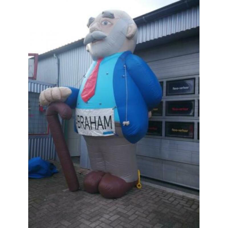 abraham huren emmeloord, opblaasbaar, opblaasbare abraham