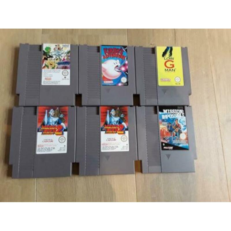 34 spellen voor Nintendo NES