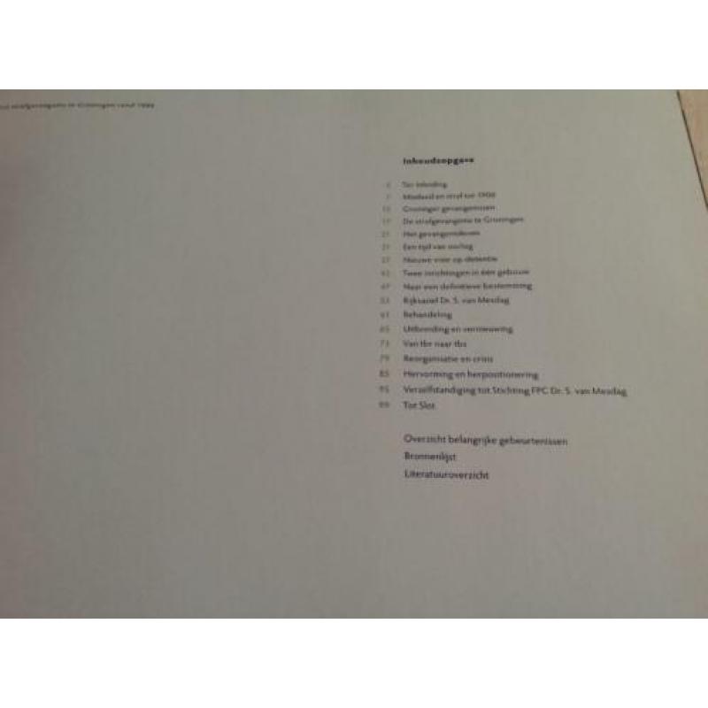 Boek Van Mesdag kliniek Groningen - Molenhuis