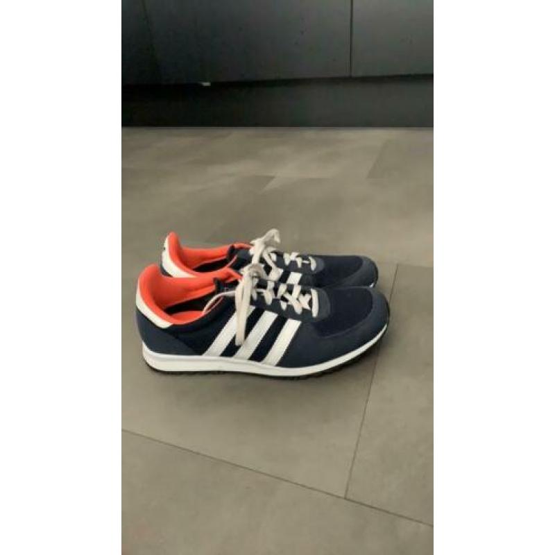Adidas schoenen blauw roze maat 36 2/3