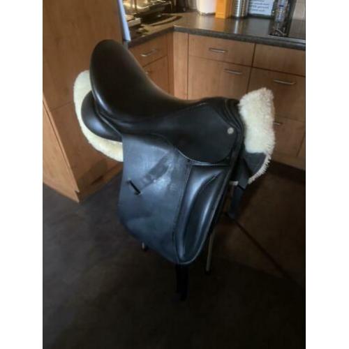 Rossner zadel te koop 17,5 inch
