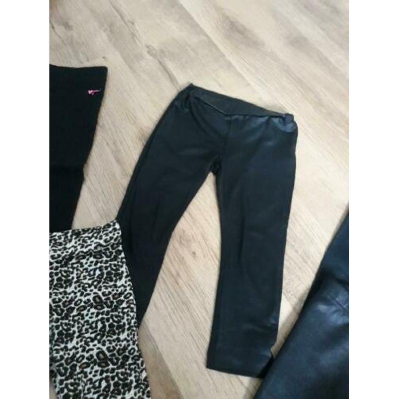 6 broekjes / leggings als nieuw. Maat 98