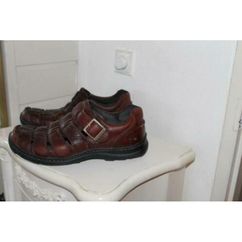 timberlands leren heren schoenen mt. 43