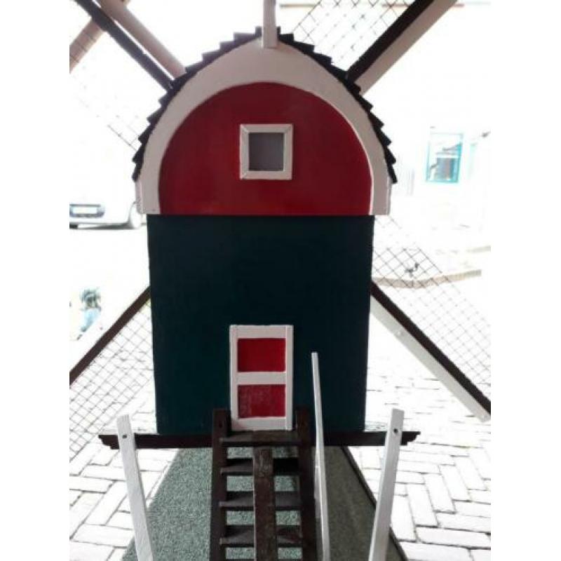 Zelf gemaakte molen