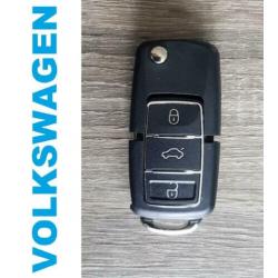 Luxe 3 knops VW sleutel behuizing Beetle Golf Passat Polo Up